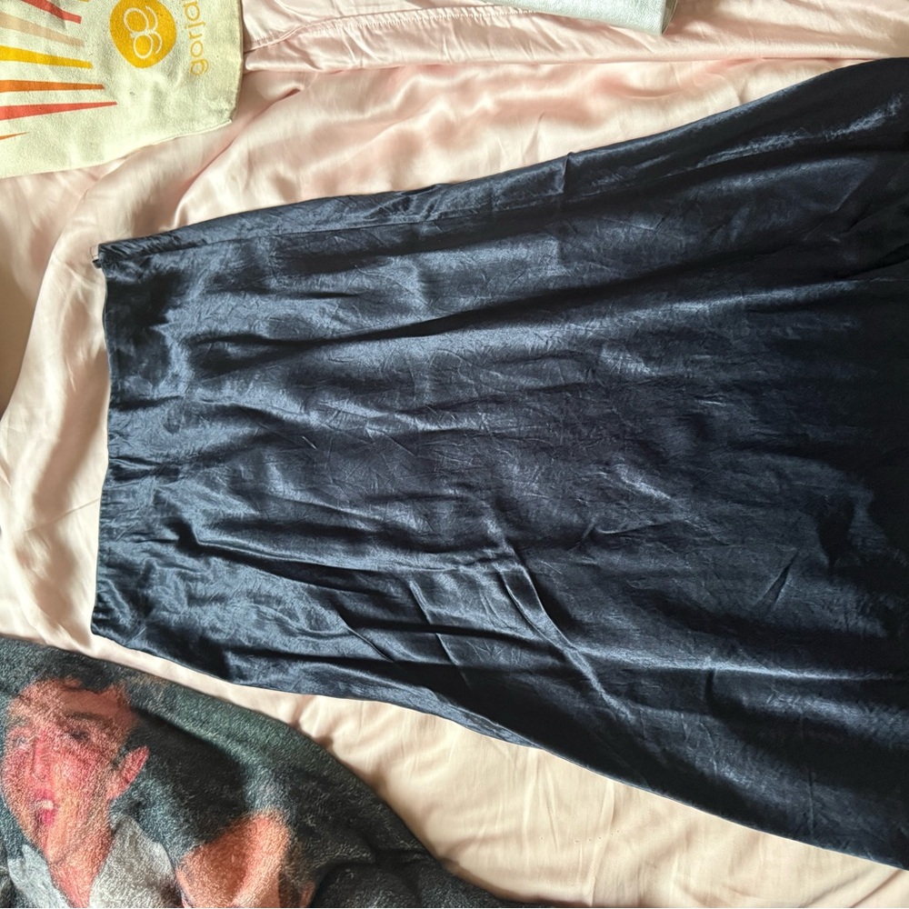 Babaton Midnight Blue Maxi Skirt
